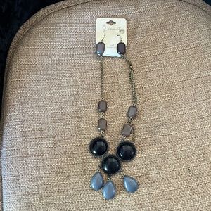 Vintage long sets of necklaces and earrings